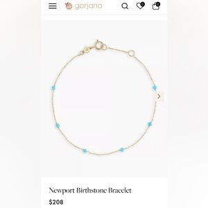Brand new in packaging Turquoise bracelet